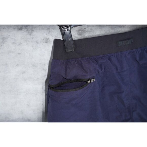 Fabletics The Franchise Shorts Men's Size Medium Solid Blue Athletic Shorts - Picture 5 of 12